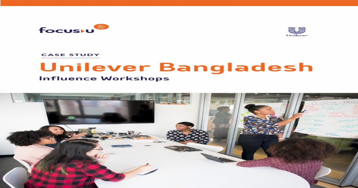 unilever bangladesh case study