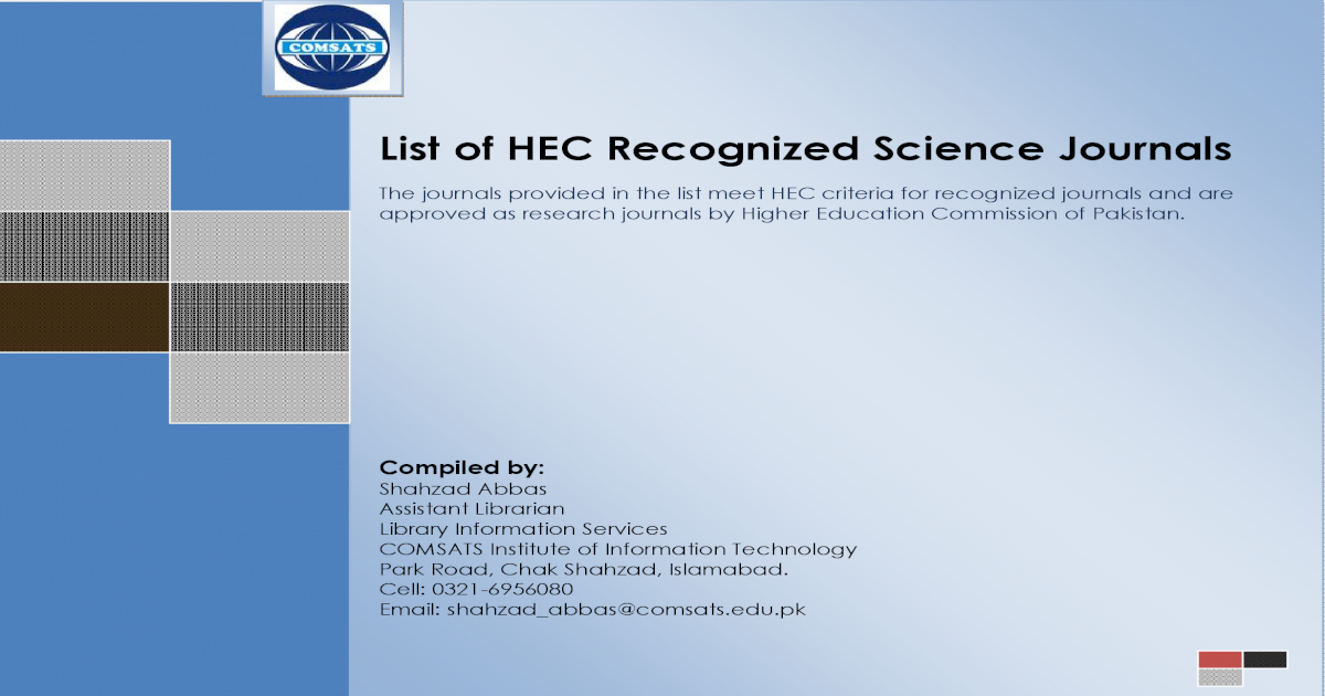 hec research articles