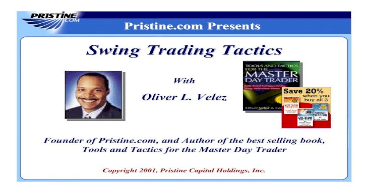Swing Trading Tactics Higher Intellect books 039/Oliver...Swing Trading Tactics With Oliver L