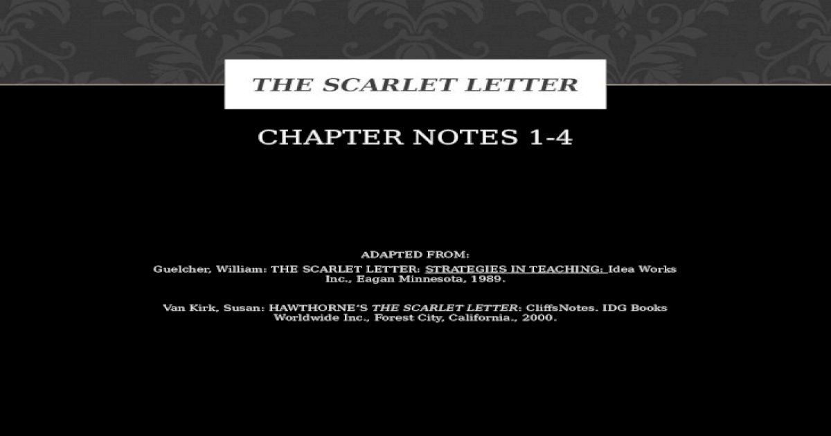 CHAPTER NOTES 14 ADAPTED FROM Guelcher, William THE